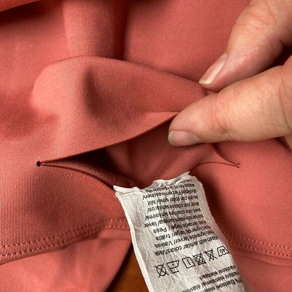 Girlfriend Collective Burnt Russet High-Rise Compression Leggings Plus Size 4X - Picture 10 of 13